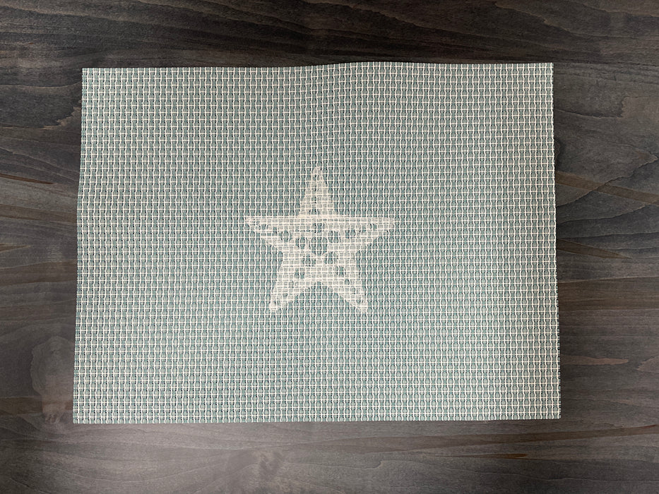 Placemat - White Starfish