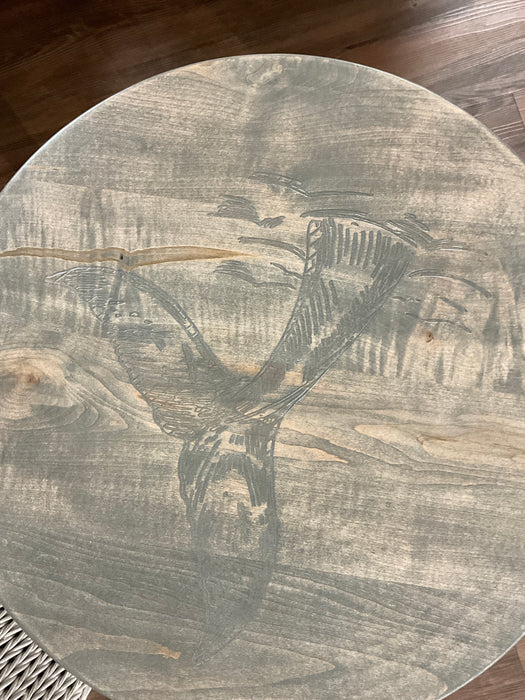 Flushing End Table - Whale Tail