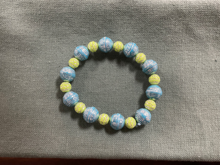 Handmade Stretch Bead Bracelet