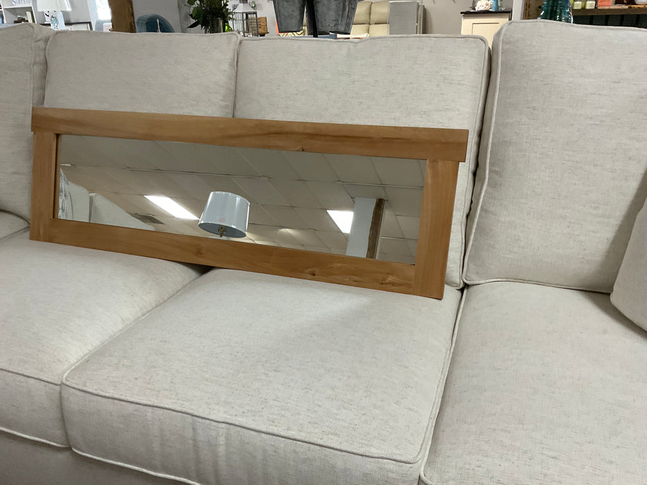 Birch wood mirror