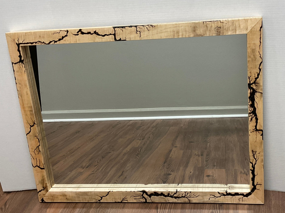 Fractal framed mirror