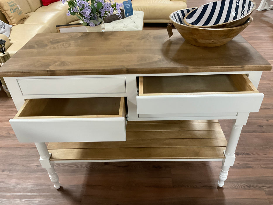 Maple top sideboard - Golden Ash