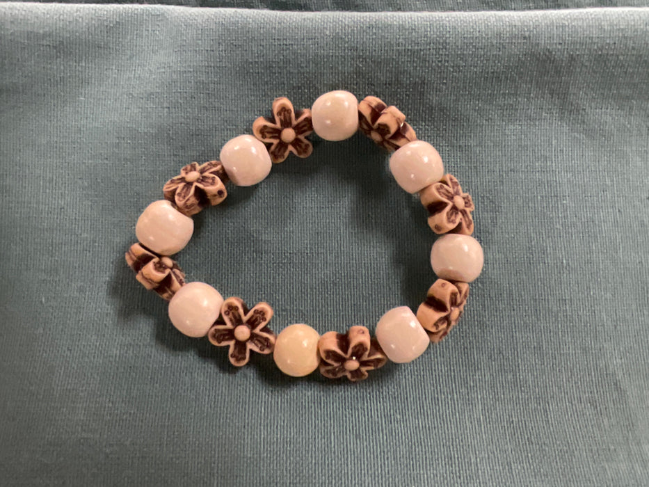 Handmade Stretch Bead Bracelet