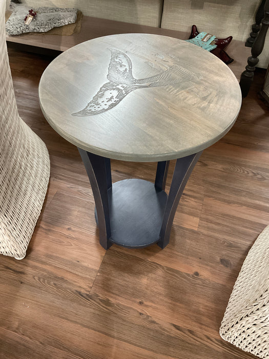 Flushing End Table - Whale Tail