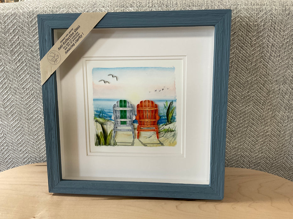 Quilling picture shadowbox