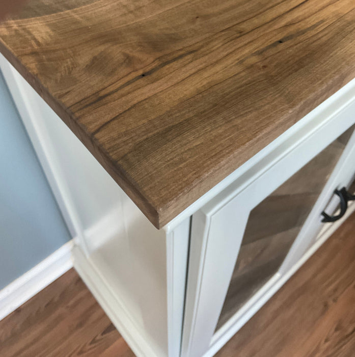 Saline Cabinet - Wood inserts
