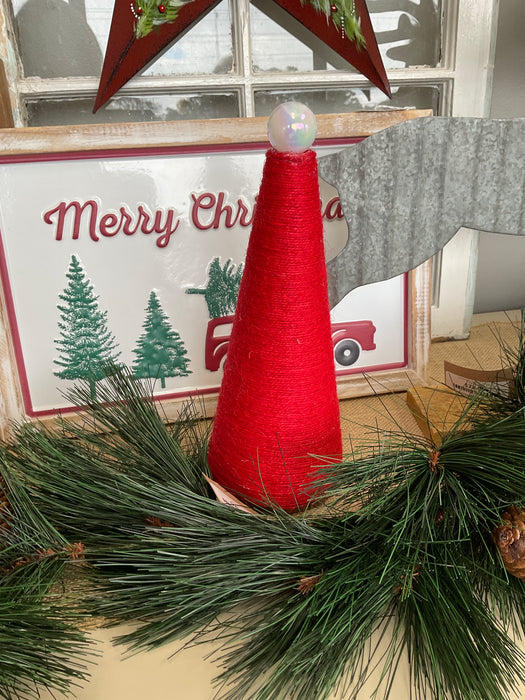 Yarn Christmas tree