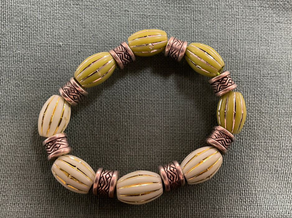 Handmade Stretch Bead Bracelet