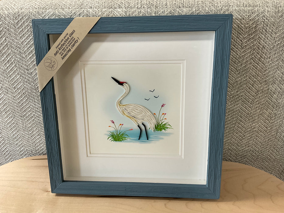 Quilling picture shadowbox