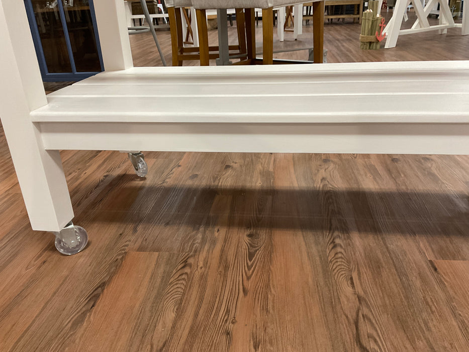 Butcher block cart