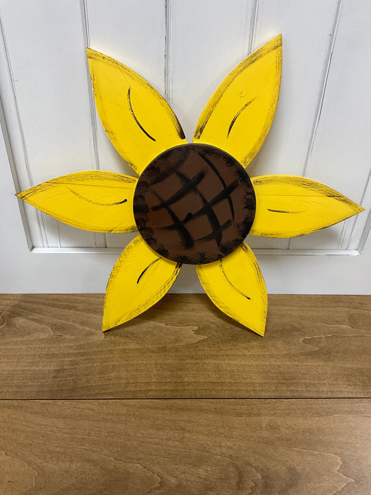 Mini Wood Sunflower
