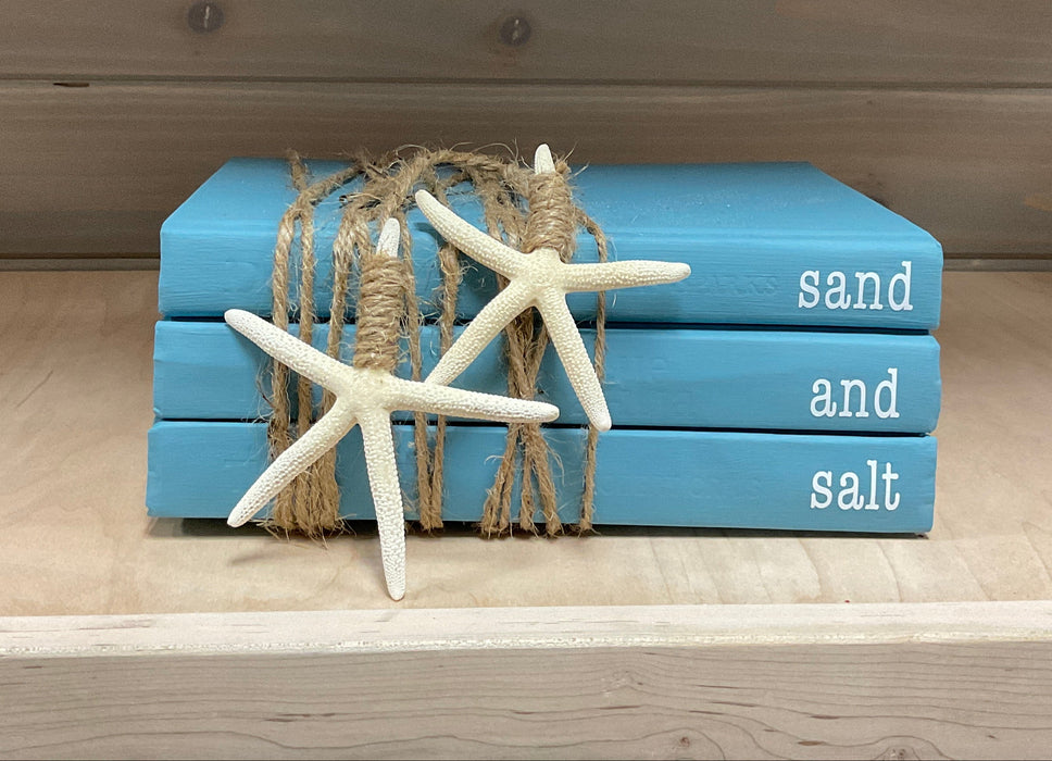Book stack-Sand & Salt