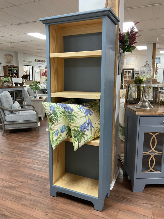 Harper Woods Bookcase - Slate tile
