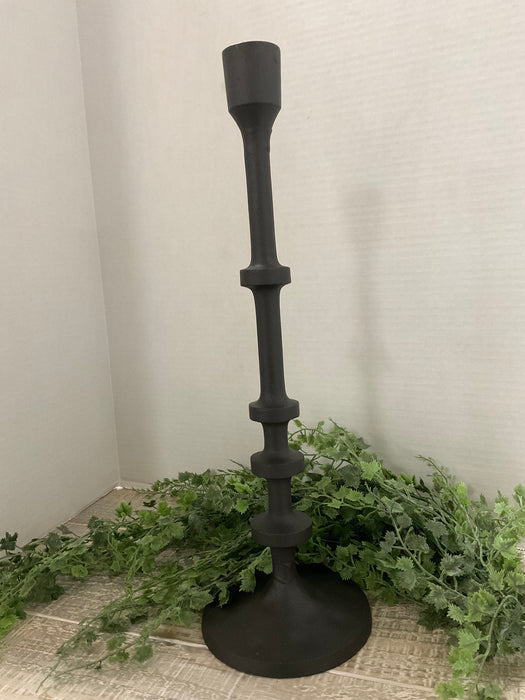 Abacus taper candle holder