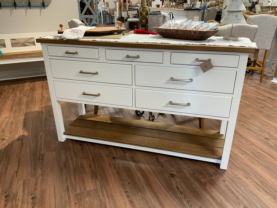 Oak top buffet - Cashmere