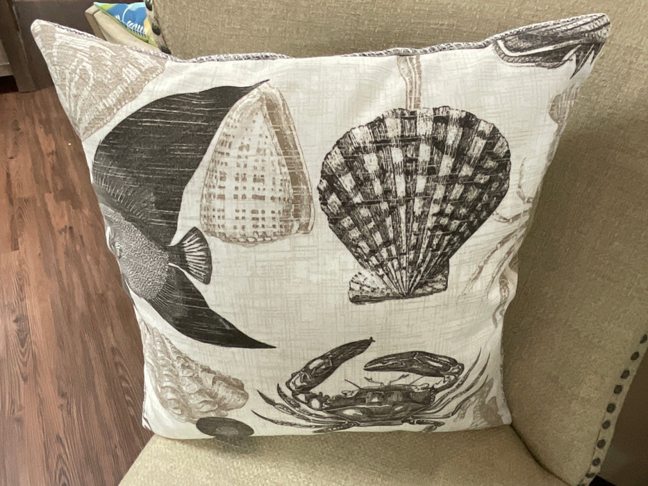 Throw Pillow - Sea Creatures