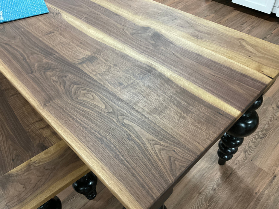 Burton - turned leg table