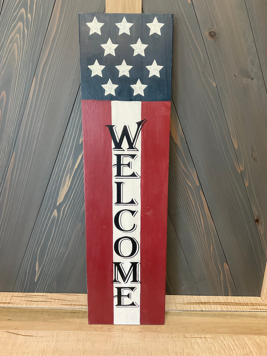Standing Sign - Welcome Patriotic