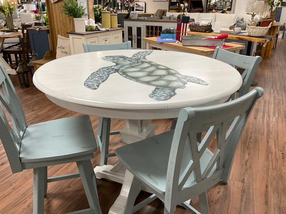 Turtle Pub Table Set