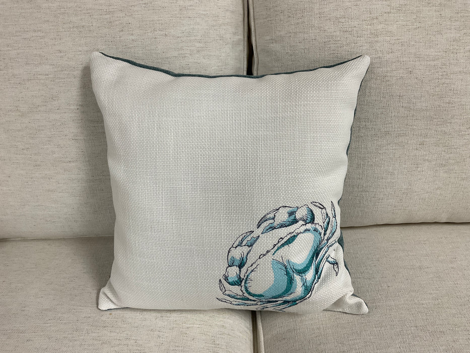 Throw Pillow - Crab