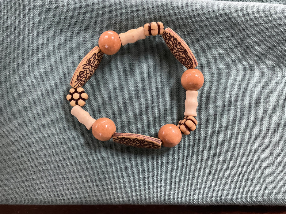 Handmade Stretch Bead Bracelet