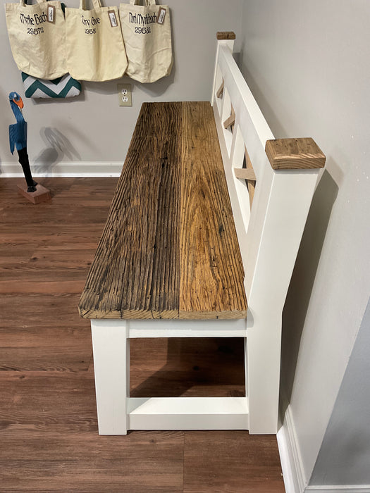 Entry way Bench - Chestnut seat