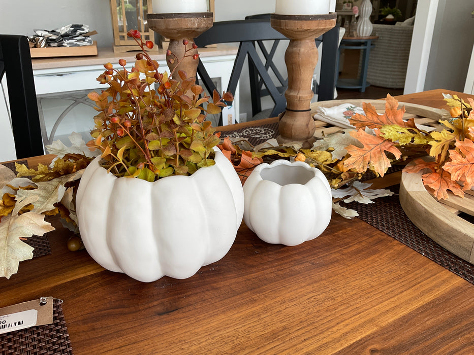 Pumpkin Planter