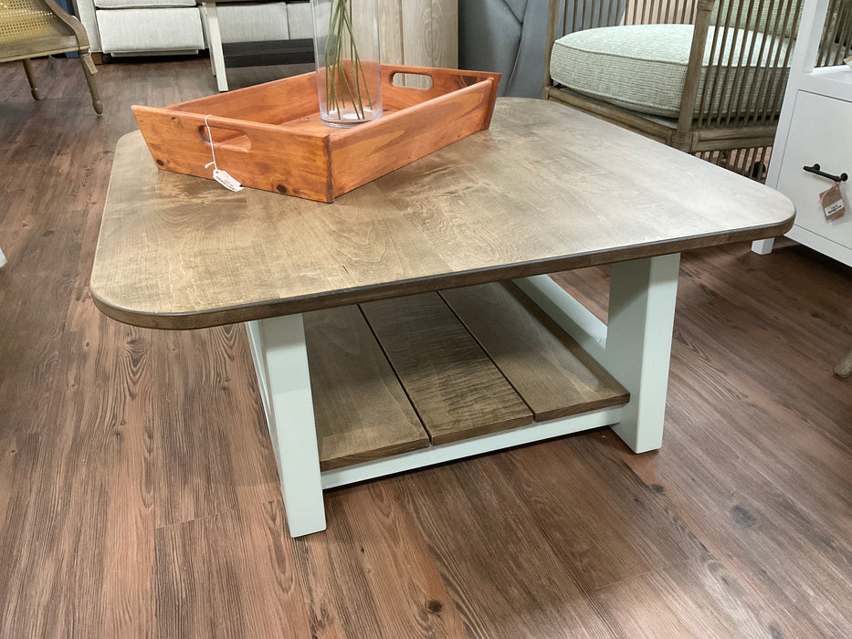 Coffee table - slat bottom