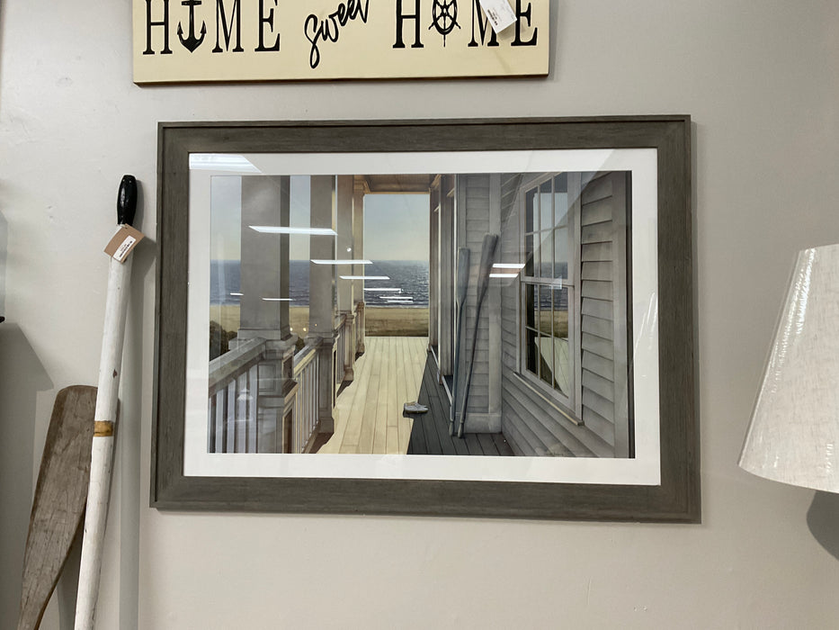 Porch view print