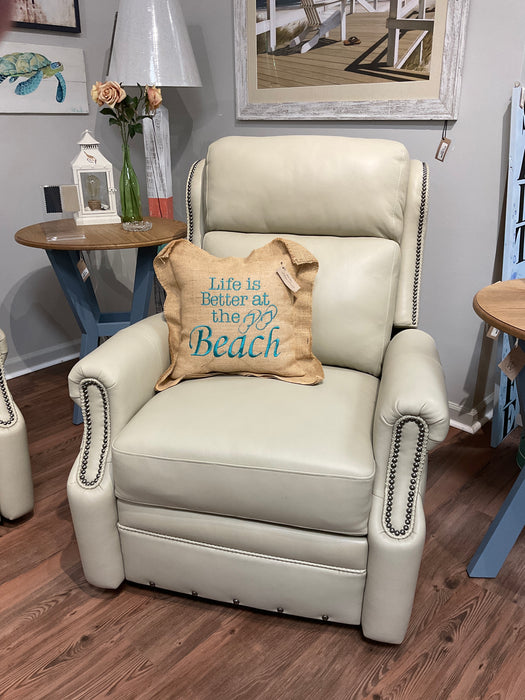 Hailey Leather Power Recliner Chair