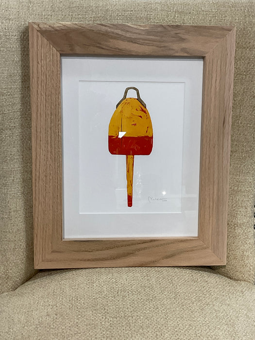 Framed Watercolor Buoy Prints