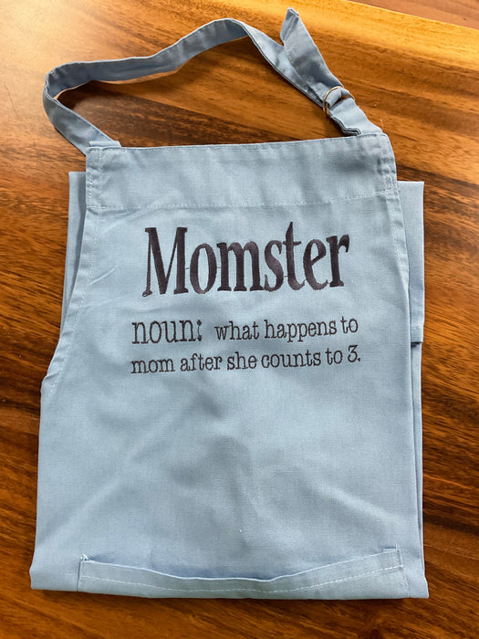 Apron- Momster