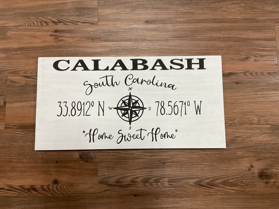 Calabash coordinate sign