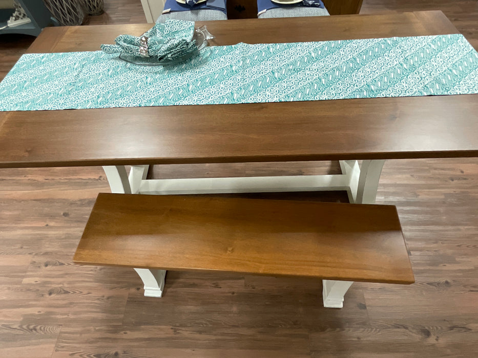 Tablerunner/napkins - teal