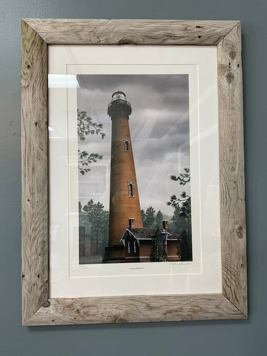 Large framed “Currituck Watch” print