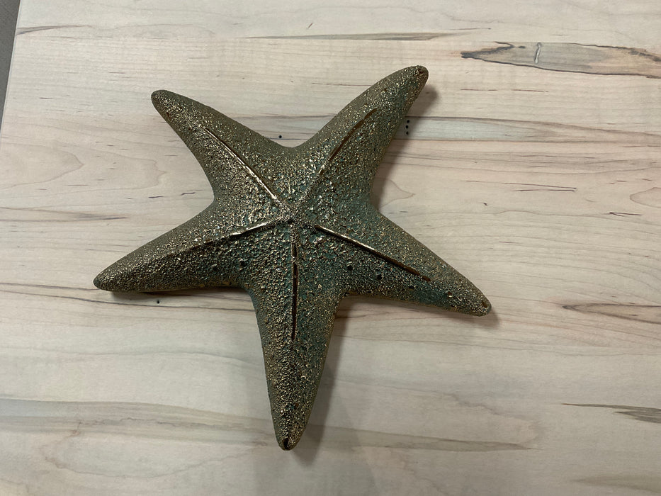 Decorative ceramic starfish