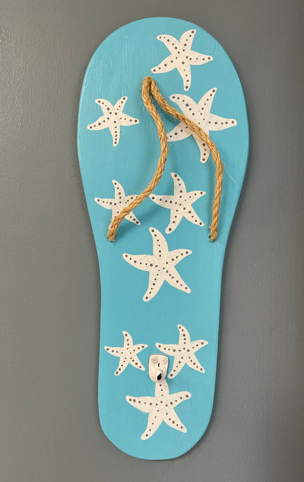 Flip flop with hook