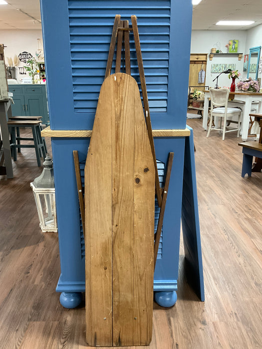 Vintage wood ironing board
