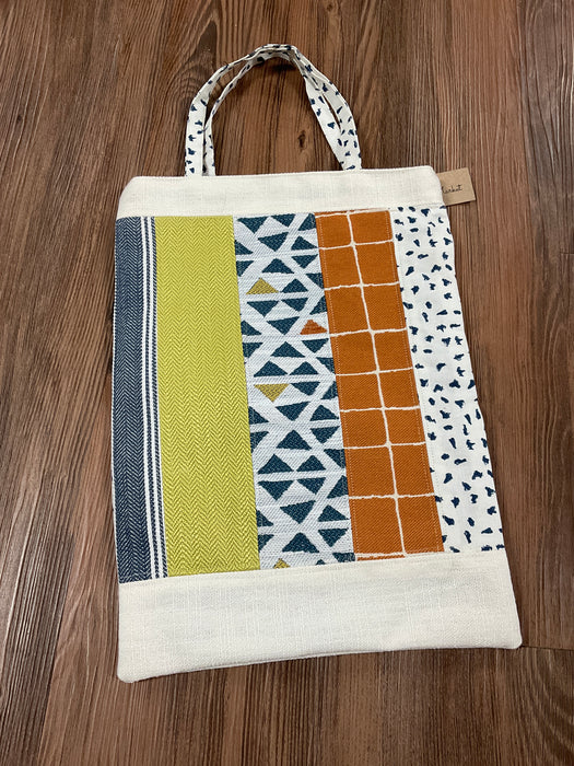 Patch lined totes