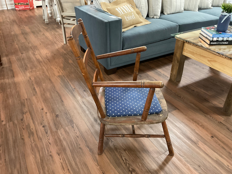 Vintage Pine Farm Chair