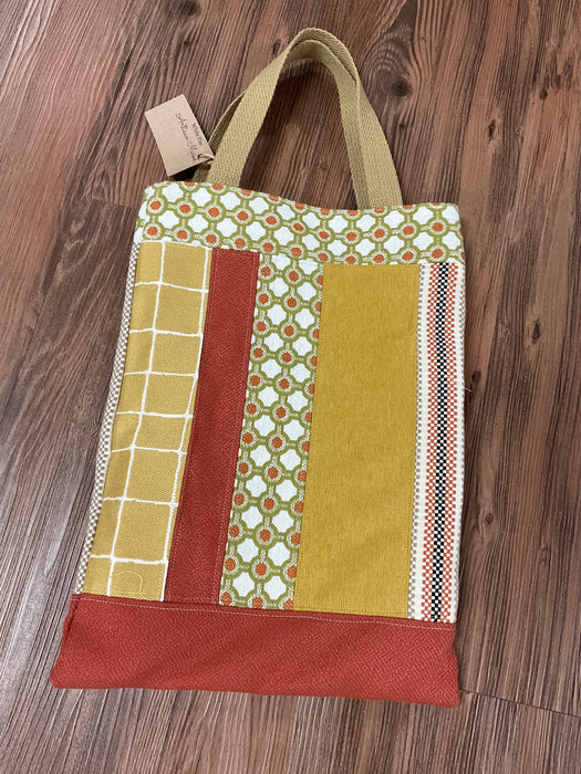 Patch lined totes