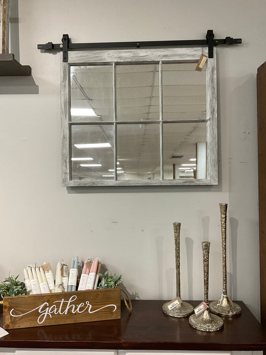 6 pane window mirror