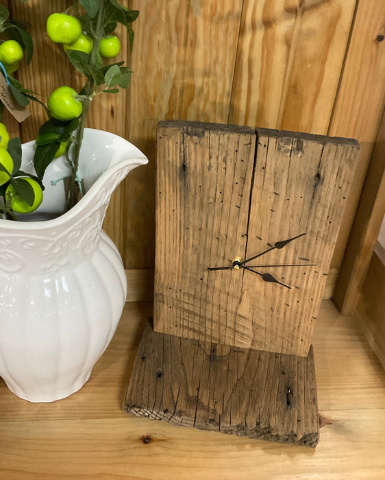 Rustic Clock - Chestnut