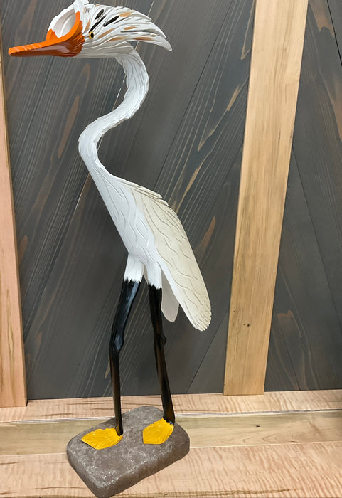 PVC white heron