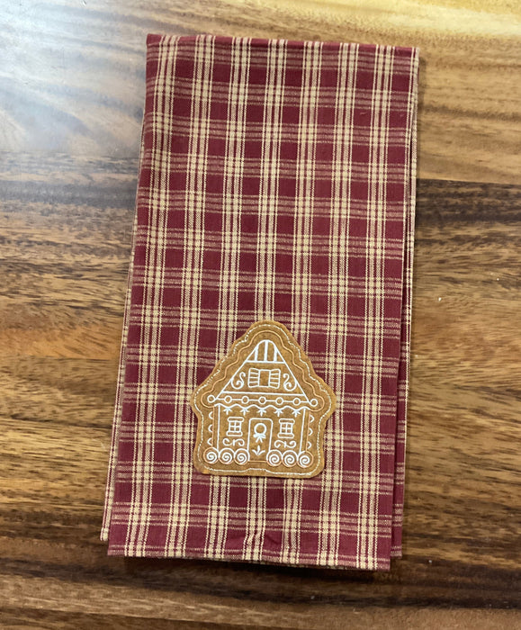 Dish Towel - Gingerbread House