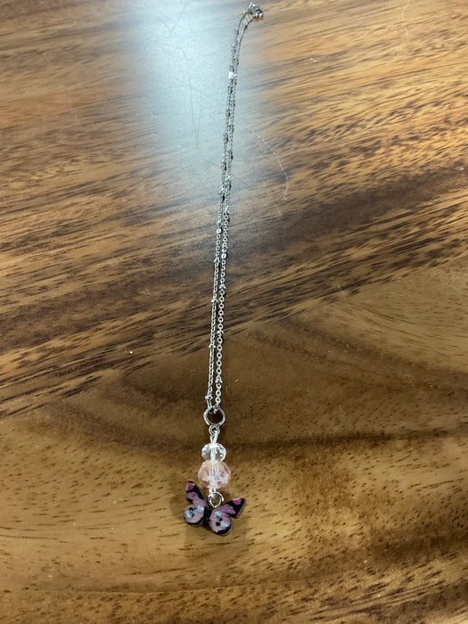 Pendant necklace butterfly