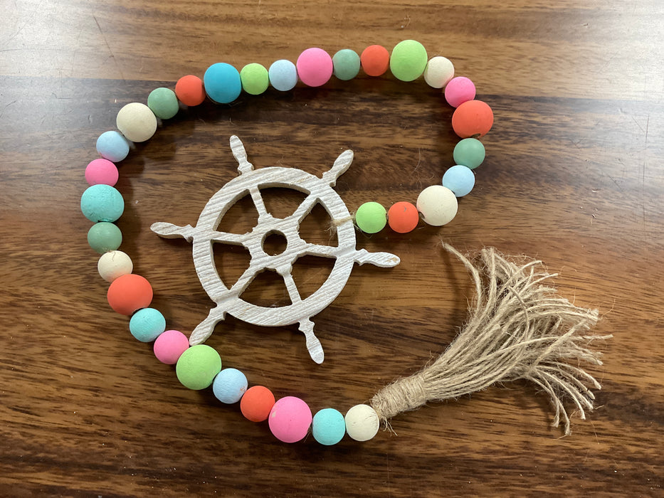 Beach Bead Garland