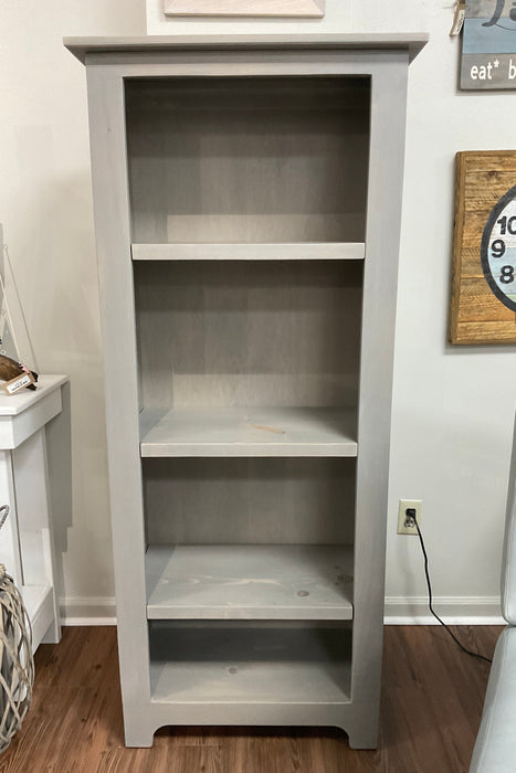 Harper Woods Bookcase - Weathered Grey