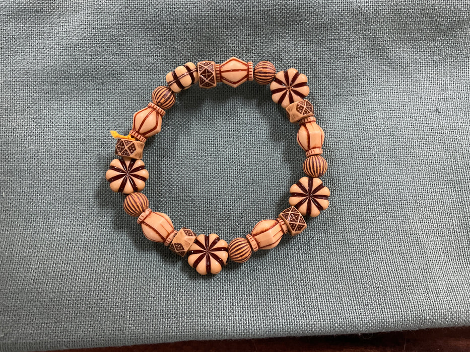 Handmade Stretch Bead Bracelet