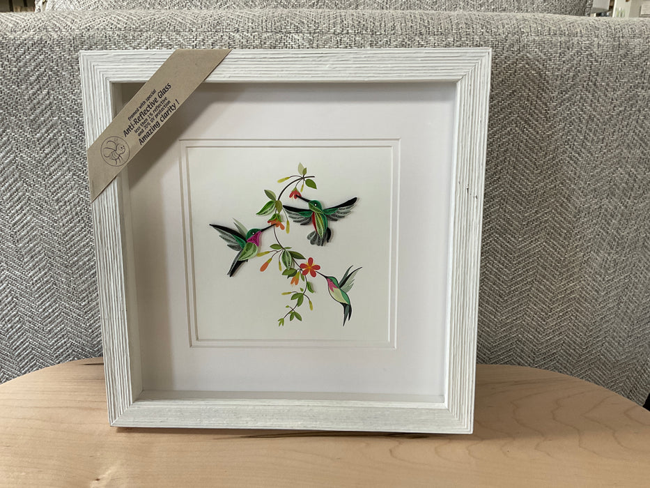 Quilling picture shadowbox